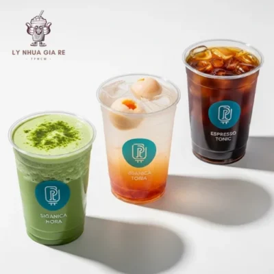 Ly nhựa / Cốc nhựa take away chất liệu PP, PET