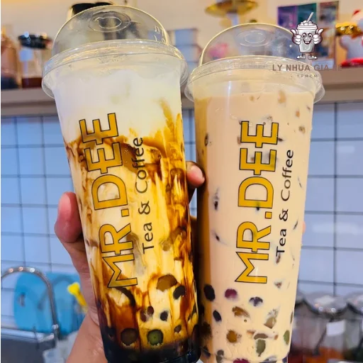 Mẫu ly trà sữa 1 lít "khổng lồ" và địa chỉ cung cấp