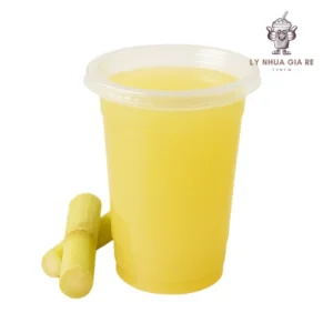 Ly nhựa đựng nước mía