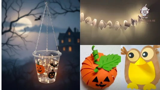5+ Cách làm lồng đèn Halloween đẹp, ấn tượng, đơn giản tại nhà