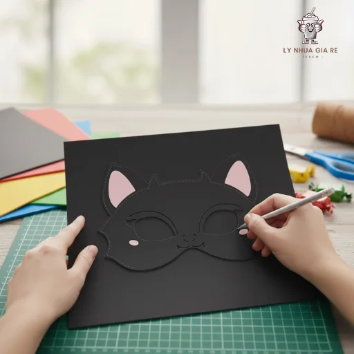 5 Cách làm mặt nạ halloween đẹp, độc đáo, dễ làm nhất cho bé
