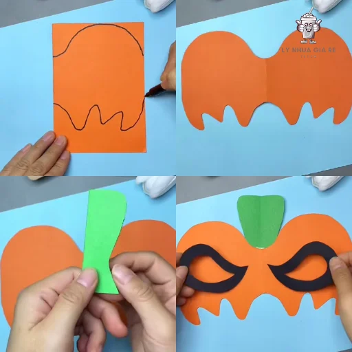 5 Cách làm mặt nạ halloween đẹp, độc đáo, dễ làm nhất cho bé