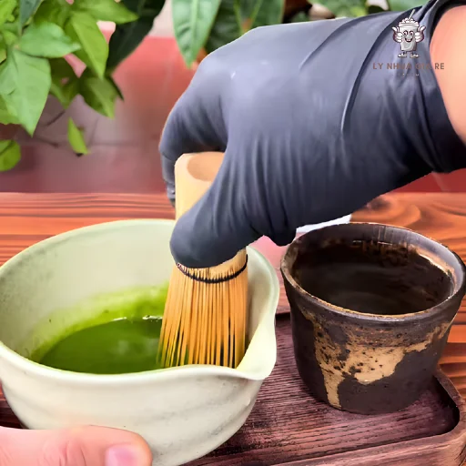 Cách pha matcha xoài latte chuẩn tỷ lệ - Đậm matcha, thanh mát vị xoài