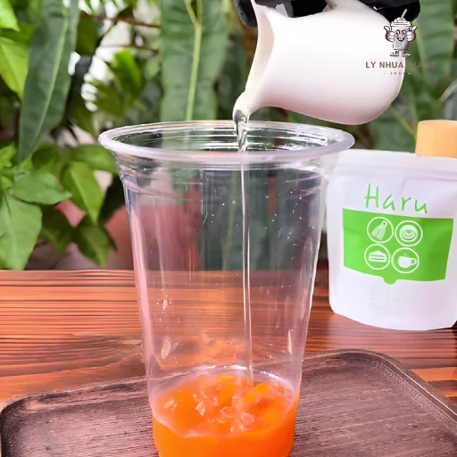 Cách pha matcha xoài latte chuẩn tỷ lệ - Đậm matcha, thanh mát vị xoài