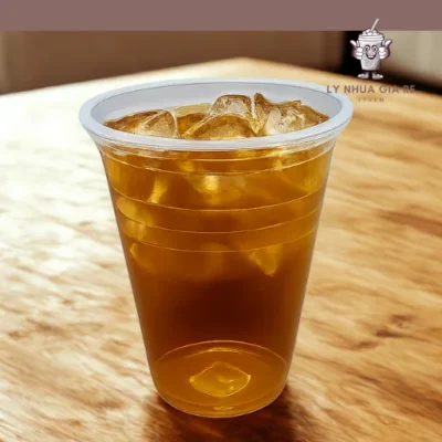 Cốc nhựa uống trà đá 