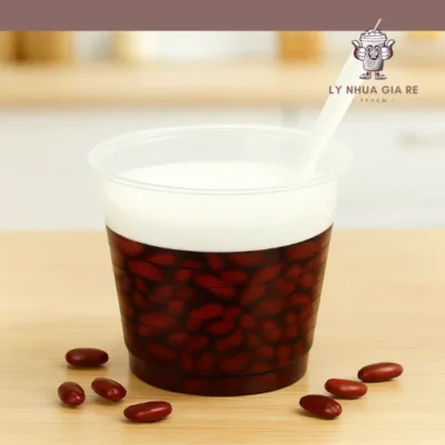Ly nhựa đựng rau câu