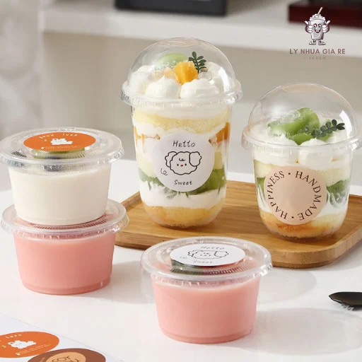 Mẫu ly nhựa mini dung tích nhỏ, đẹp, đủ loại, dùng một lần