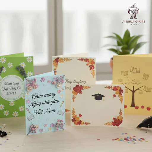 Cách làm quà 20 tháng 11 đơn giản, ý nghĩa tặng thầy cô