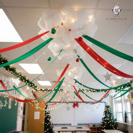 Gợi ý 10 cách trang trí Noel cho lớp học đẹp, thu hút và ấn tượng nhất