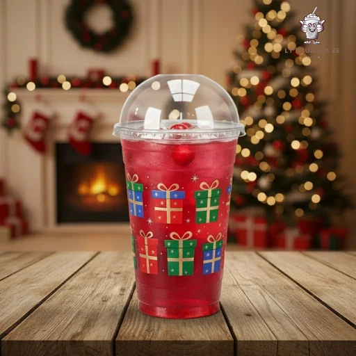 Ly nhựa Giáng Sinh chất lượng, in ấn sắc nét, giá cả cạnh tranh