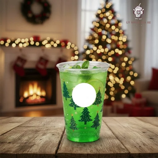 Ly nhựa Giáng Sinh chất lượng, in ấn sắc nét, giá cả cạnh tranh