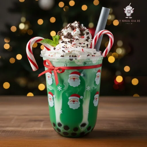 Gợi ý 16 mẫu menu Noel ấn tượng và các món mới nên có trong menu Noel quán trà sữa